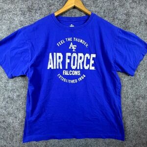 Air Force Falcons T-Shirt Mens XL 46/48 Blue Knights Apparel NCAA Basketball